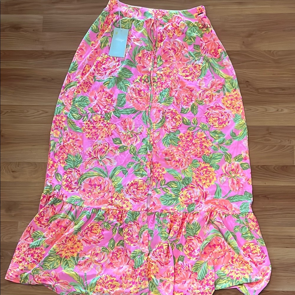 Maaji Vibrant Floral Maxi Skirt